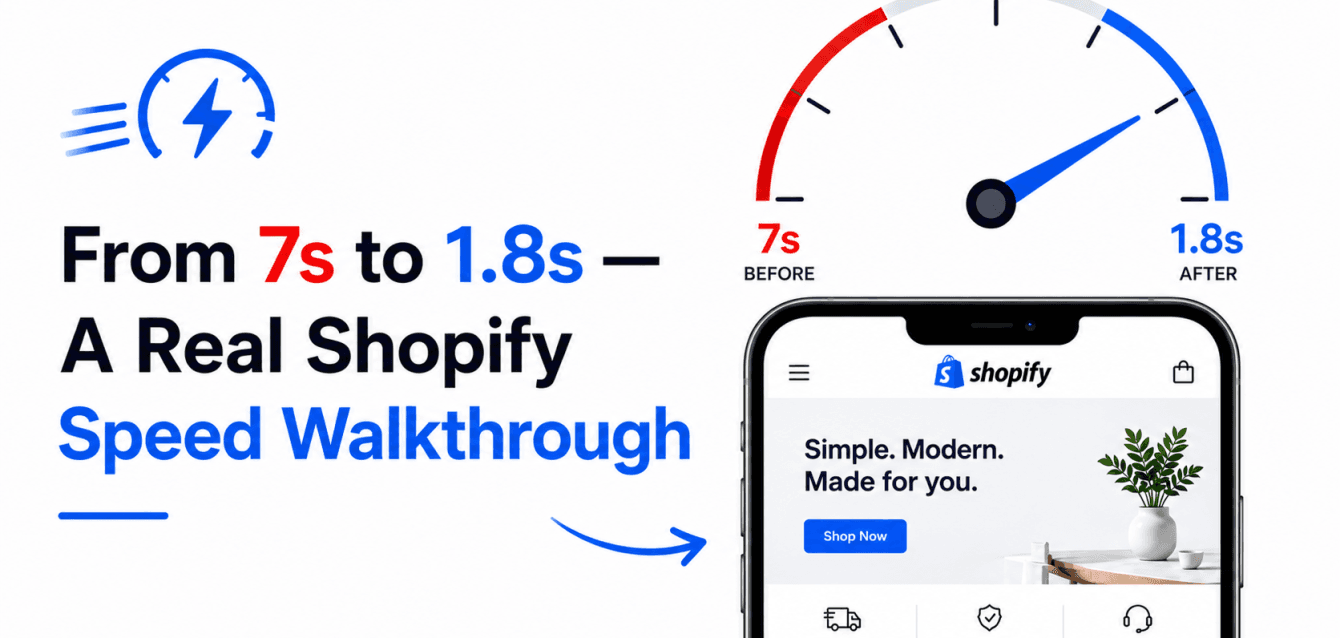 Shopify Speed Audit Walkthrough