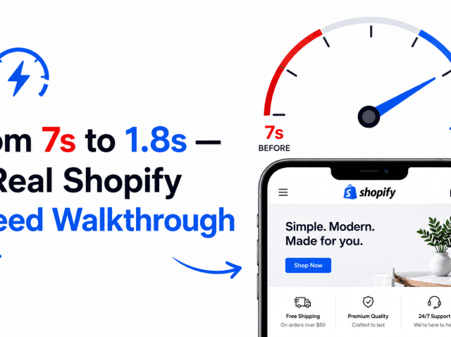 blog 11 p1 Shopify Speed Audit Walkthrough