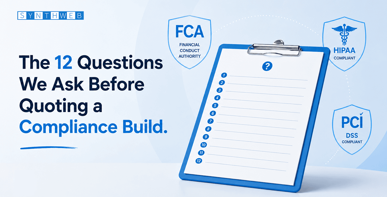 Fintech Software Development Compliance Intake Questions