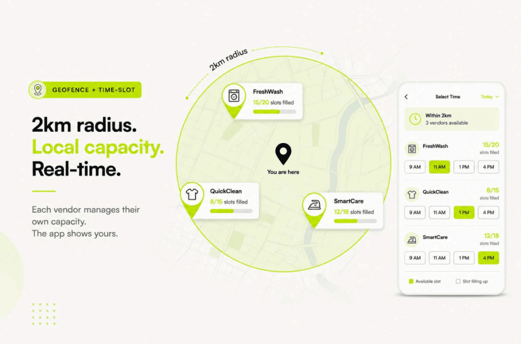 Hyperlocal app architecture vs generic marketplace