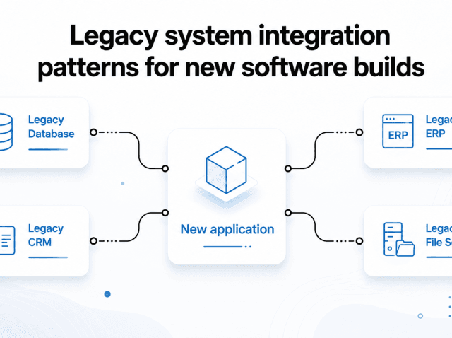 Legacy System Integration Patterns for Modern Software Development Legacy System Integration for new software builds