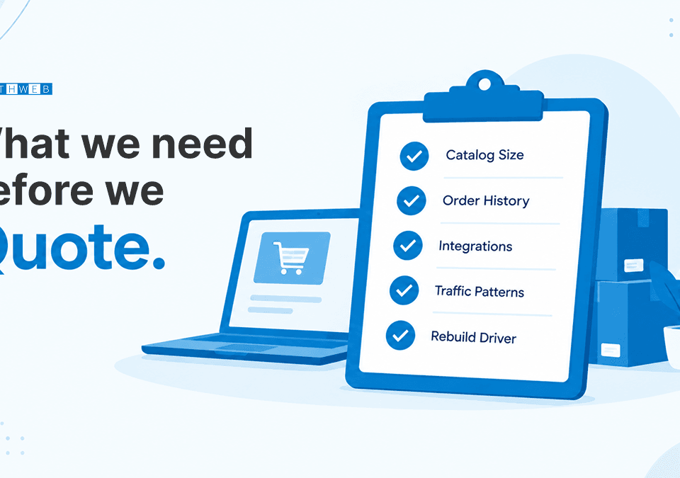 14(1) ecommerce rebuild agency questions